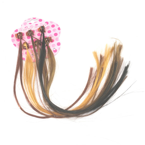 Hair clip - hair strings with clips (6)