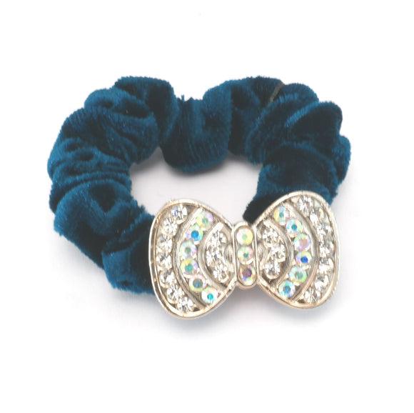 Hair bands - scrunchies - Diamante - Bow #1