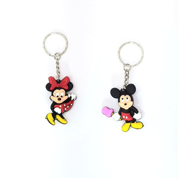 Keyring single - Mickey & Minnie 2