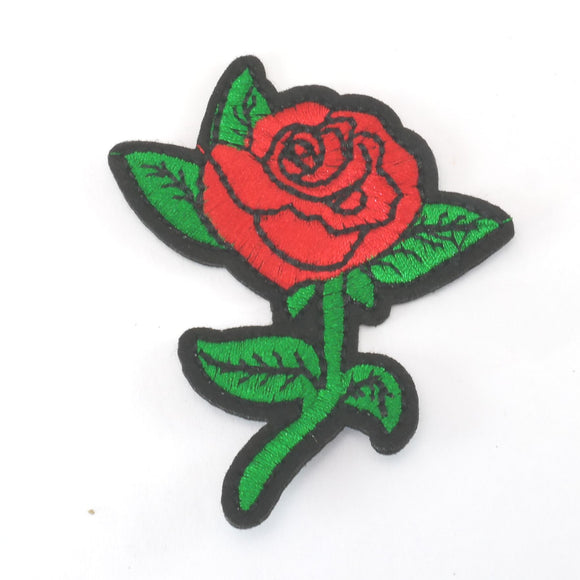 Badges/Patches - Iron on - R20 - Flowers Various