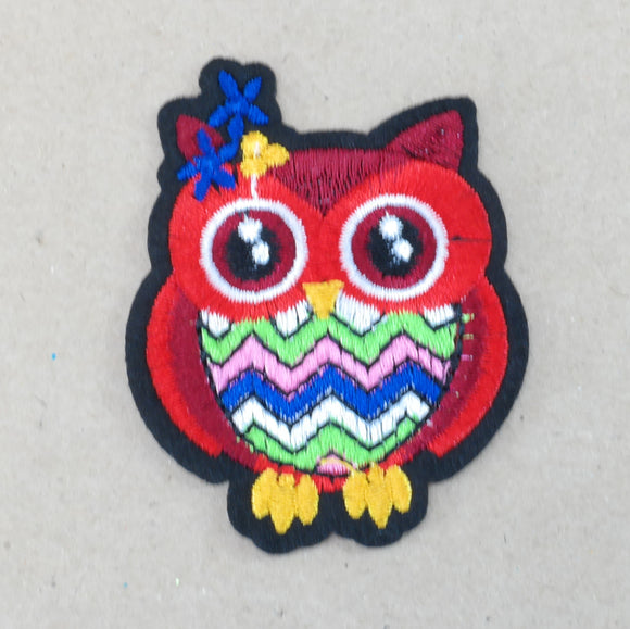 Badges/Patches - Iron on - R20 - Owls