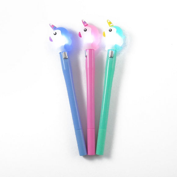 Pens with light - Unicorn 1