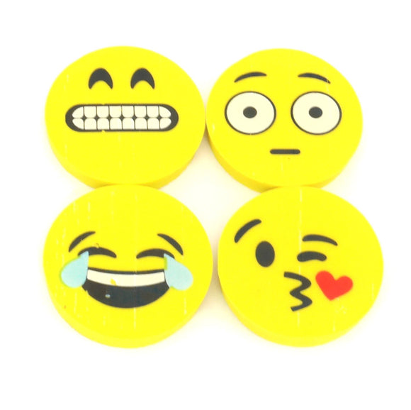 Erasers - Emoji's (4 Pack)
