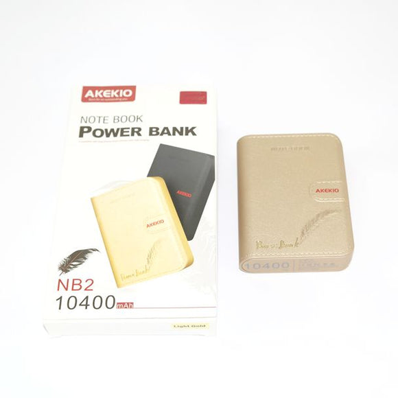 Stylish Notebook Powerbank  - 10 400mAh