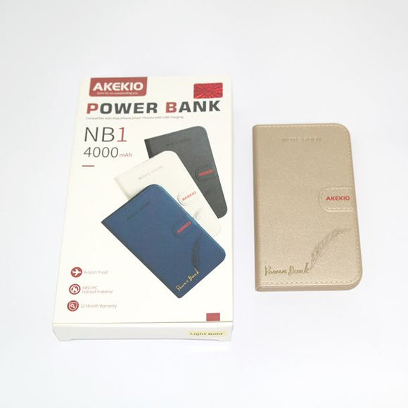 Stylish Notebook Powerbank  - 4000mAh