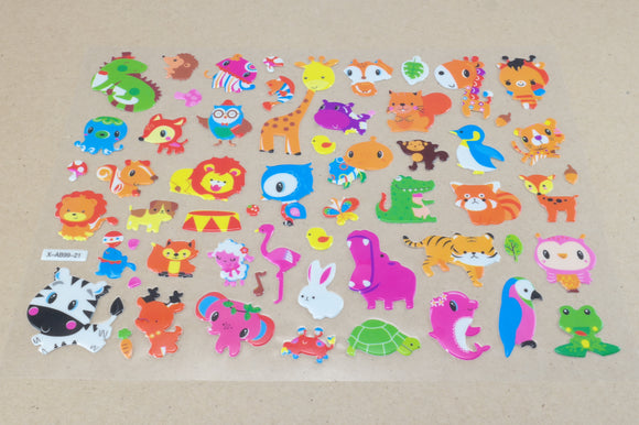 Stickers - 3D - Less R35 - Double sheets #1