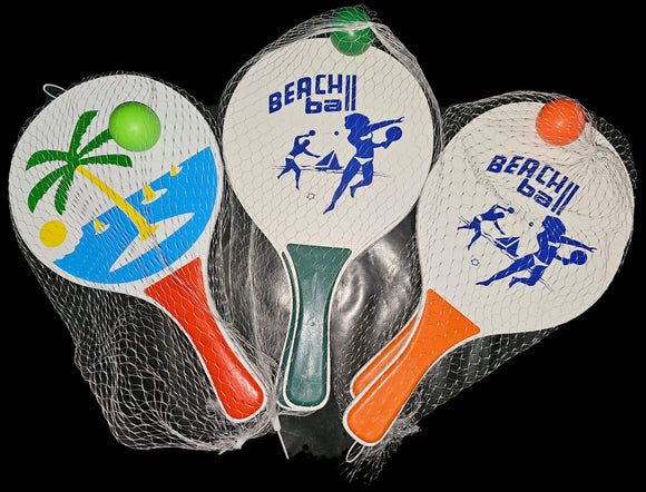 Beach bats & ball