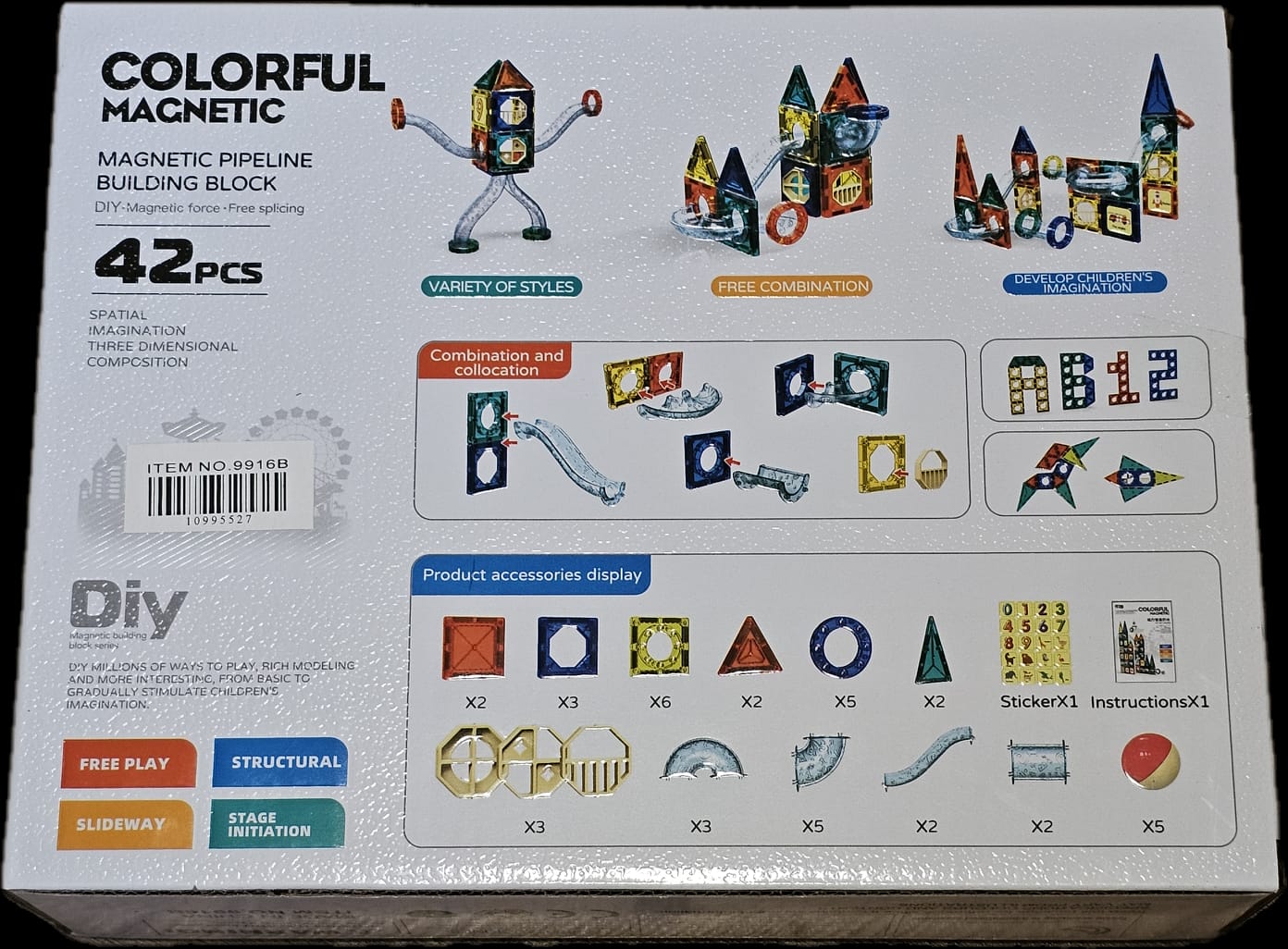 Colorful Magnetic - 42pcs – TheMedleybox