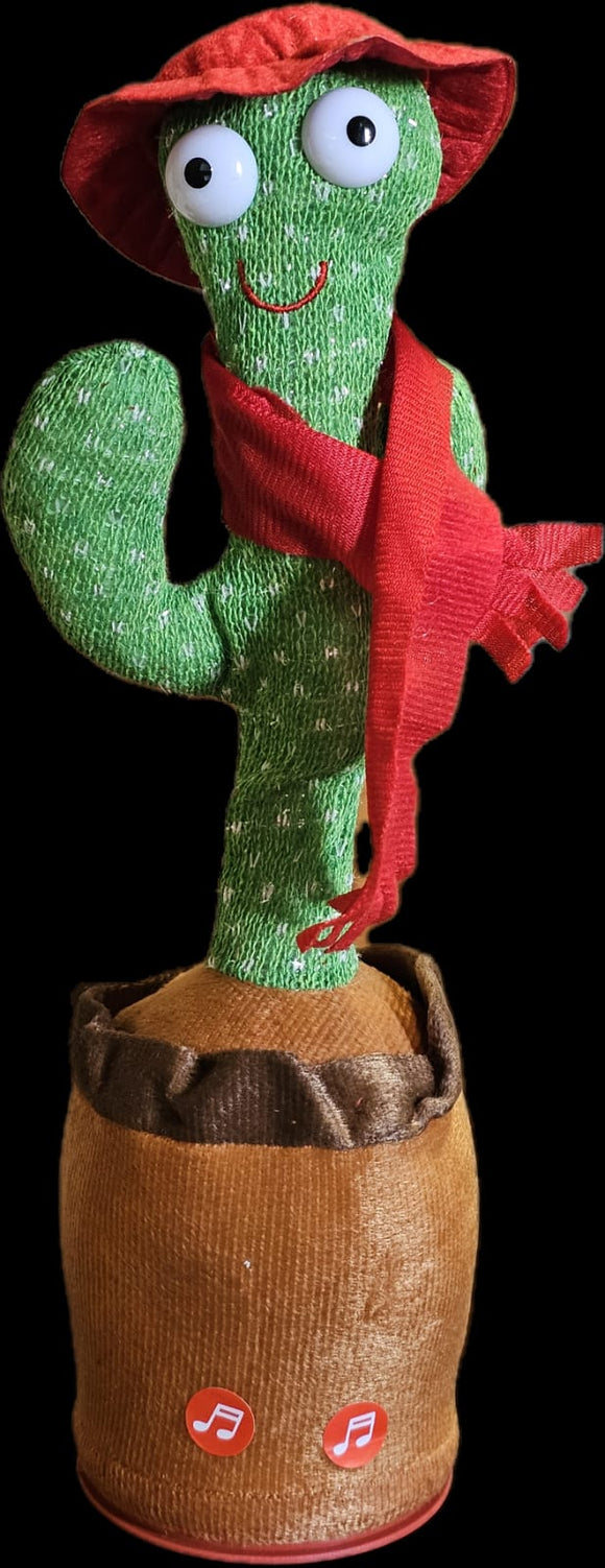 Dancing Cactus - Christmas - rechargeable