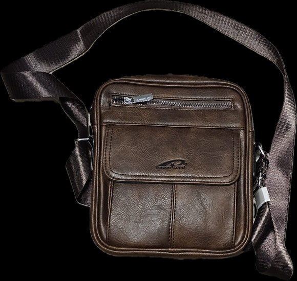 Powerland Leather sling bag
