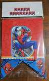 Happy birthday Spiderman banner