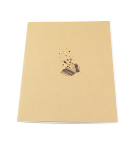 A5 Notebook - thin - Brown
