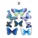 Butterfly Stickers - 3D Small