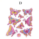 Butterfly Stickers - 3D Small