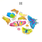 Butterfly Stickers - 3D Small