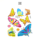 Butterfly Stickers - 3D Small