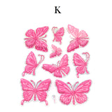 Butterfly Stickers - 3D Small