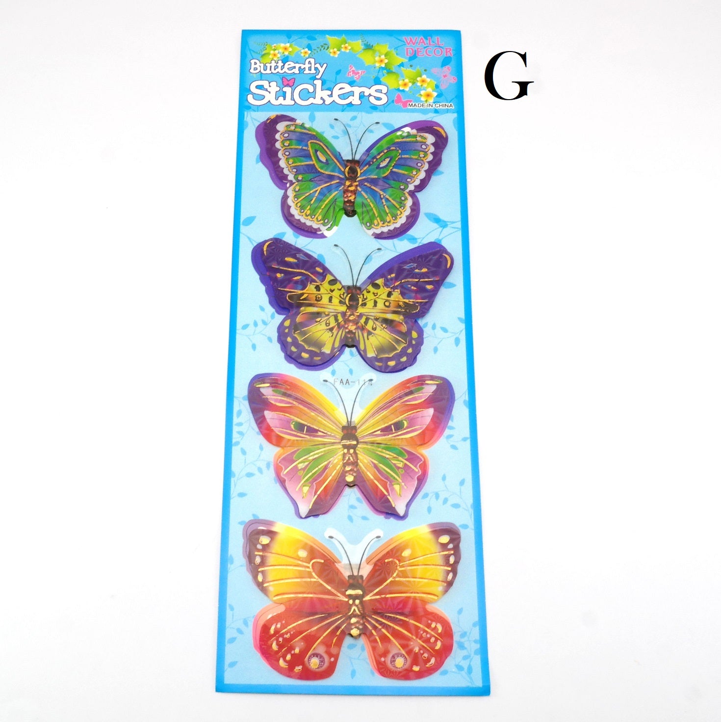 Butterfly Stickers - 3D Big – TheMedleybox