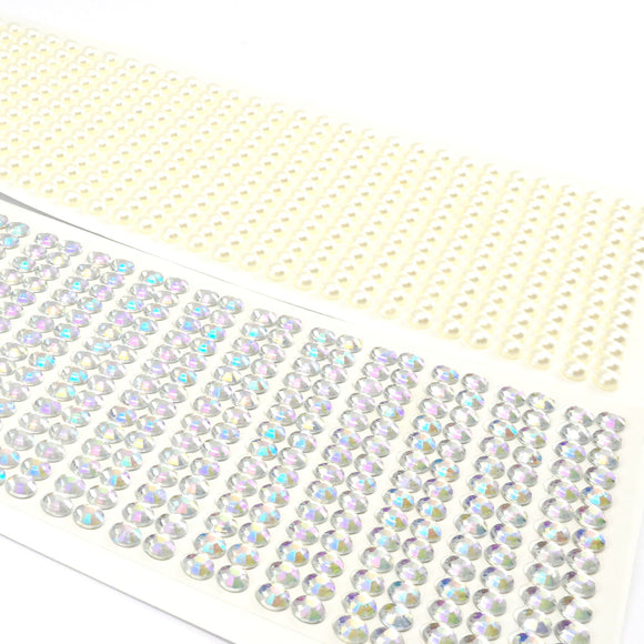 Rhinestone sticker - one colour