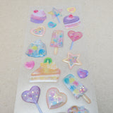 3D Stickers - 70 x 165mm sheet