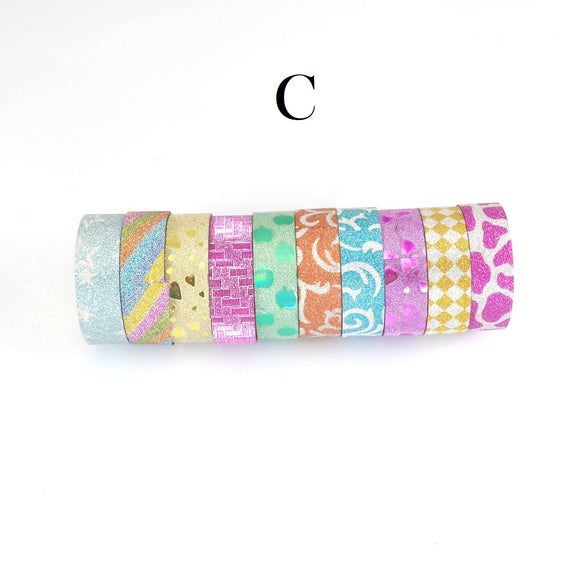 Craft tape  - Metalic (10 pack)