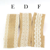Vintage Hessian lace