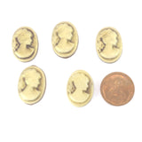 Ceramic/Plastic lady tokens - Extra Small