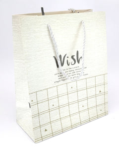 Medium gift bag with handles - 200 x 245 x 100mm