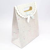 Small closing gift bag - 210 x 165 x 80mm - Denim