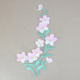 Badges/Patches - Iron on - R35 - Dainty flowers