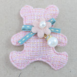 Badges/Patches - Stich on - Bears with pearls (2 Pack)