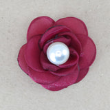 Material Flower - 45mm - 15 mm Pearl inside - 4 layers