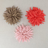 Material Flower - 70mm - Multi layers - single colour