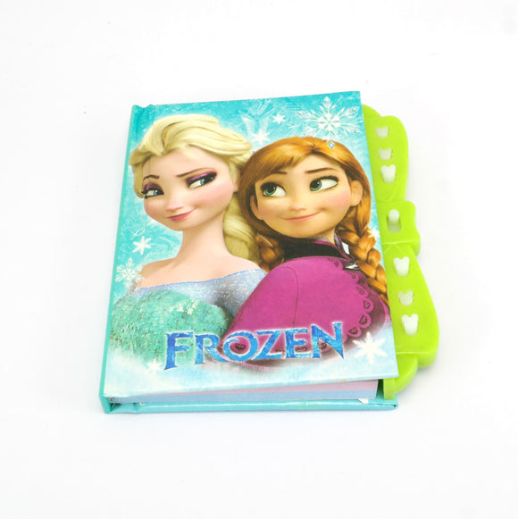 Notebook - Small - With Lockpad - Frozen