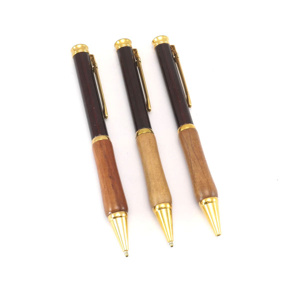 Pen - Wooden/Brown/Gold