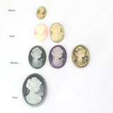 Ceramic/Plastic lady tokens - Extra Small