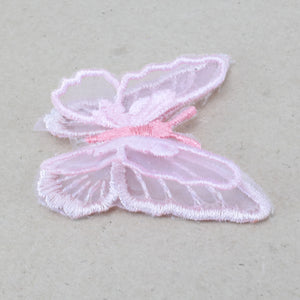 Badges/Patches - Iron on 3D Butterflies - 40 x 55mm
