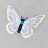 Badges/Patches - Iron on 3D Butterflies - 40 x 55mm