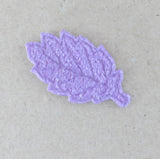Badges/Patches - Stich on leaves - 30 x 45mm (4 Pack)