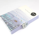 Notebook - A5 in case with lock - Ferry in the morning