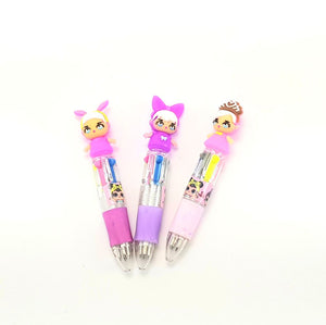 Pens - 4 colour - Doll