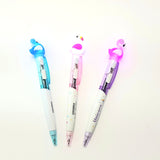 Pen with light - Flamingo