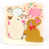Eraser - Bunny/Pig (2 Pack)