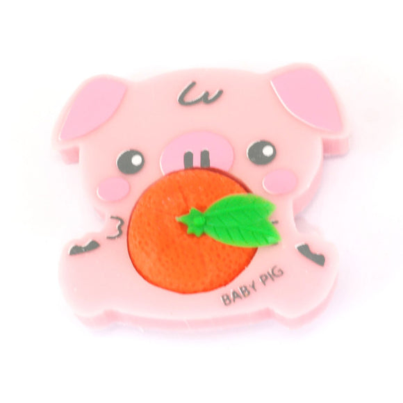 Eraser - Animals with Fruit/Vegs