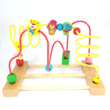 Sliding wooden Beads